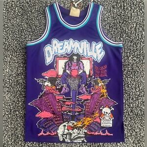 Men’s Graphic Basketball Jersey, Dreamville, Cole, NWT